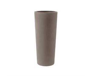 TeraPlast Vaso Schio Cono Alto 110 Cappuccino Resina
