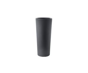 TeraPlast Vaso Schio Cono Alto Antracite H110 cm Resina