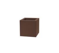Teraplast Vaso Schio Cubo 40 cm Made in Italy riciclabile