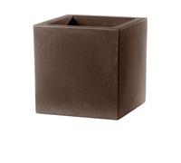 Teraplast Vaso Schio Cubo 50 cm Made in Italy riciclabile
