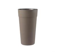 TeraPlast Vaso Stem 80 Sand Tortora Resina Outdoor