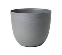 Teraplast Vaso Over Ø48 H40 Tondo con riserva d'acqua Plastica riciclata Fog