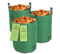 TerCasa 998003 - Set di 3 sacchi da giardino, 272 l