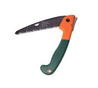 TerCasa® Sega a mano pieghevole, sega pieghevole da giardino con chiusura di sicurezza, lunghezza lama 16 cm, lama in acciaio inossidabile, per lavori di rami e cura degli alberi