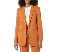 TEREA, Blazer da donna Amora in spugna francese, marrone argilla, XXL