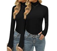 Terecey Maglia Donna Manica Lunga Aderente Seconda Pelle Comfort