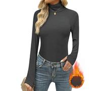 Terecey Maglia Donna Manica Lunga Aderente Seconda Pelle Comfort