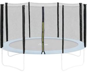 Terena Rete per Trampolino 244 cm Ø - Rete di Sicurezza Esterna per 6 Pali - Altezza 160 cm - UV Resistente & Anti-Strappi - Rete di Ricambio di Alta Qualità