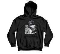 Terence Hill Bud Spencer - Felpa con cappuccio Old School Heroes, colore: Nero