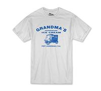 Terence Hill Bud Spencer - Maglietta con scritta "Grandma's Ice Cream”, bianco, XL