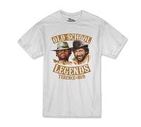Terence Hill Bud Spencer Old School Legends Maglietta bianca