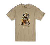 Terence Hill T-shirt con scritta in lingua inglese "Nobody su sedia" - Mein Name ist Nobody (Sand) Renato Casaro Edition sabbia XL
