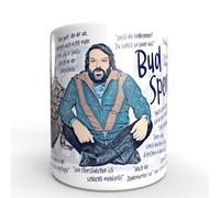 Terence Hill und Bud Spencer - Die besten Sprüche - Tasse rund (330ml)