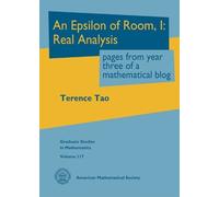 Terence Tao An Epsilon of Room, I: Real Analysis (Tascabile)