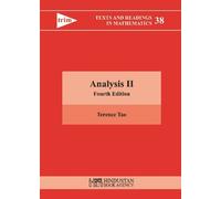 Terence Tao Analysis II (Copertina rigida) Texts and Reading in Mathematics
