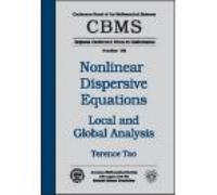 Terence Tao Nonlinear Dispersive Equations (Tascabile)