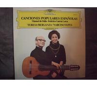 TERESA BERGANZA & NARCISO YEPES - de falla / lorca: canciones populares espanolas LP