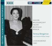 Teresa Berganza Teresa Berganza: An Evening of Song 1985 (CD) Album