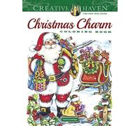 Teresa Goodridge Creative Haven Christmas Charm Coloring Book (Tascabile)
