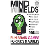 Teresa Marek An 295 Fun Brain Teasers, Logic/Visual Puzzles, Trivia (Tascabile)