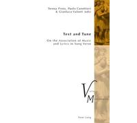 Teresa Proto Text and Tune (Tascabile) Varia Musicologica
