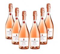 Teresa Rizzi Spumante Rosé Extra Dry - Spumante Rosé, 6 bottiglie