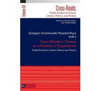 Teresa Walas From Modern Theory to a Poetics of Experience (Copertina rigida)