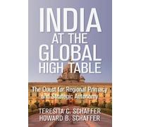 Teresita C. Schaffer Howard B. Sch India at the Global High (Copertina rigida)