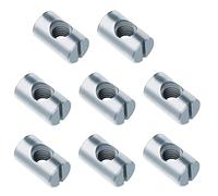 TERF® M6 x 16 mm, dadi a croce M6 (6 mm) x 16 mm, dadi per mobili, lettini, sedie, culla e uso multiuso, confezione da 8