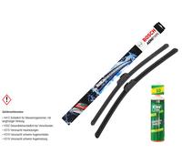 Tergicristalli Aerotwin Set BOSCH AR533S+ Dr. Wack Pulizia Finestrini 250ml