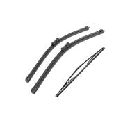 Tergicristalli Anteriori Per Meriva A 2003 2004 2005 2006 2007 2008 2009 2010 24 "+24" + 16"3PCS Anteriore Posteriore Tergicristallo Parabrezza Finestra Accessori Tergicristalli