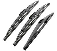 Recambo Tergicristalli anteriori e posteriori compatibili con Opel Corsa C | anno di costruzione 2000 2006 (set da 3 pezzi: 500 mm/450 mm/400 mm)