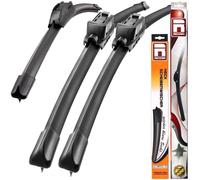 Recambo Tergicristalli anteriori e posteriori compatibili per VW Golf 4 + Bora Variant (set da 3: 525 mm/475 mm/375 mm)