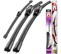 RECAMBO Tergicristalli anteriori e posteriori adatti per VW Tiguan II + Allspace | AD1 | BW2 | dal 2016 > - Set completo di tergicristalli