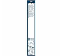 Tergicristalli Bosch Twin 600, Lunghezza 600mm, 1 tergicristallo anteriore