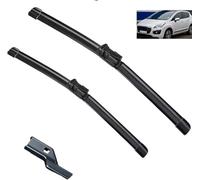 Tergicristalli Parabrezza Spazzole Tergicristallo per Peugeot 3008 MK1 2008-2015 30in+28in, Braccio Tergicristallo Spazzole Tergicristalli Di Ricambio