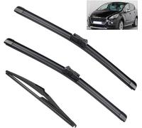Tergicristalli Parabrezza Spazzole Tergicristallo per Peugeot 3008 MK1 2008-2016 30in+28in+12in, Braccio Tergicristallo Spazzole Tergicristalli Di Ricambio