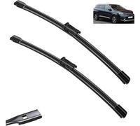 Tergicristalli Parabrezza Spazzole Tergicristallo per Peugeot 5008 P87 MK2 2017-2023 28in+16in, Braccio Tergicristallo Spazzole Tergicristalli Di Ricambio
