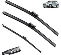 Tergicristalli per Volvo XC40 Recharge EV 2017-2023, Set di spazzole tergicristallo Anteriori e Posteriori Spazzole di ricambio Tergicristallo Set