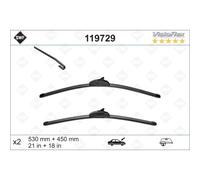 Tergicristalli SWF VisioFlex 119729 530, 450mm anteriore