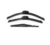 Tergicristallo 3 Pezzi Per Fiat Per Panda 169 2003-2009 2010 2011 2012 Spazzole Tergicristallo Anteriori E Posteriori In Gomma Parabrezza 22“+16”+13"