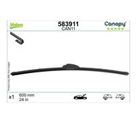 Tergicristallo 600 MM Barre Piatte Con Spoiler VALEO per U.a. Renault Laguna