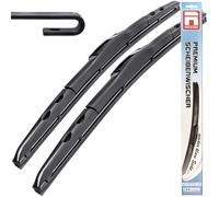 RECAMBO - Set di spazzole tergicristallo anteriori ibride Flex Aero, compatibili con Dodge Ram Pick Up | anno di costruzione dal 2002> 600 mm 600 mm Qualità premium