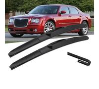 Tergicristallo anteriore per auto, 22 e 22 per Chrysler 300C 2004-2012, braccio con gancio a U, parabrezza anteriore