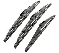 Recambo Spazzole Tergicristalli anteriori e posteriori compatibili con Renault Clio, Ricambio | anno di costruzione 1998 2009 (set da 3 pezzi: 525 mm450 mm300 mm)