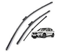 Tergicristallo LHD Anteriore E Posteriore Spazzole Tergicristallo Set per BMW X1 F48 2015-2020 2019 2018 2017 2016 Parabrezza Parabrezza 26 "16" 14" Tergicristallo