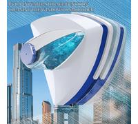 Tergicristallo magnetico a doppia faccia Pulitore per vetri portatile per