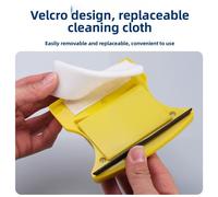 Tergicristallo magnetico per vetro pulitore bifacciale corda di sicurezza inclus