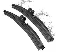 Tergicristallo METO T6, tergicristallo per parabrezza: materiali idrorepellenti ai polimeri, lama silenziosa, durata fino al 60% più lunga (confezione da 1)