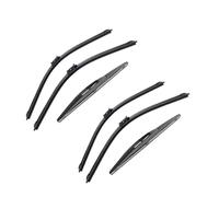 Tergicristallo Parabrezza Per Changan Per Chana CS55 2019-2021 24 "+ 18" + 10 "6PCS Auto Tergicristallo Anteriore Parabrezza Posteriore venti Lame Dello Schermo Striscia Tergicristallo(B)